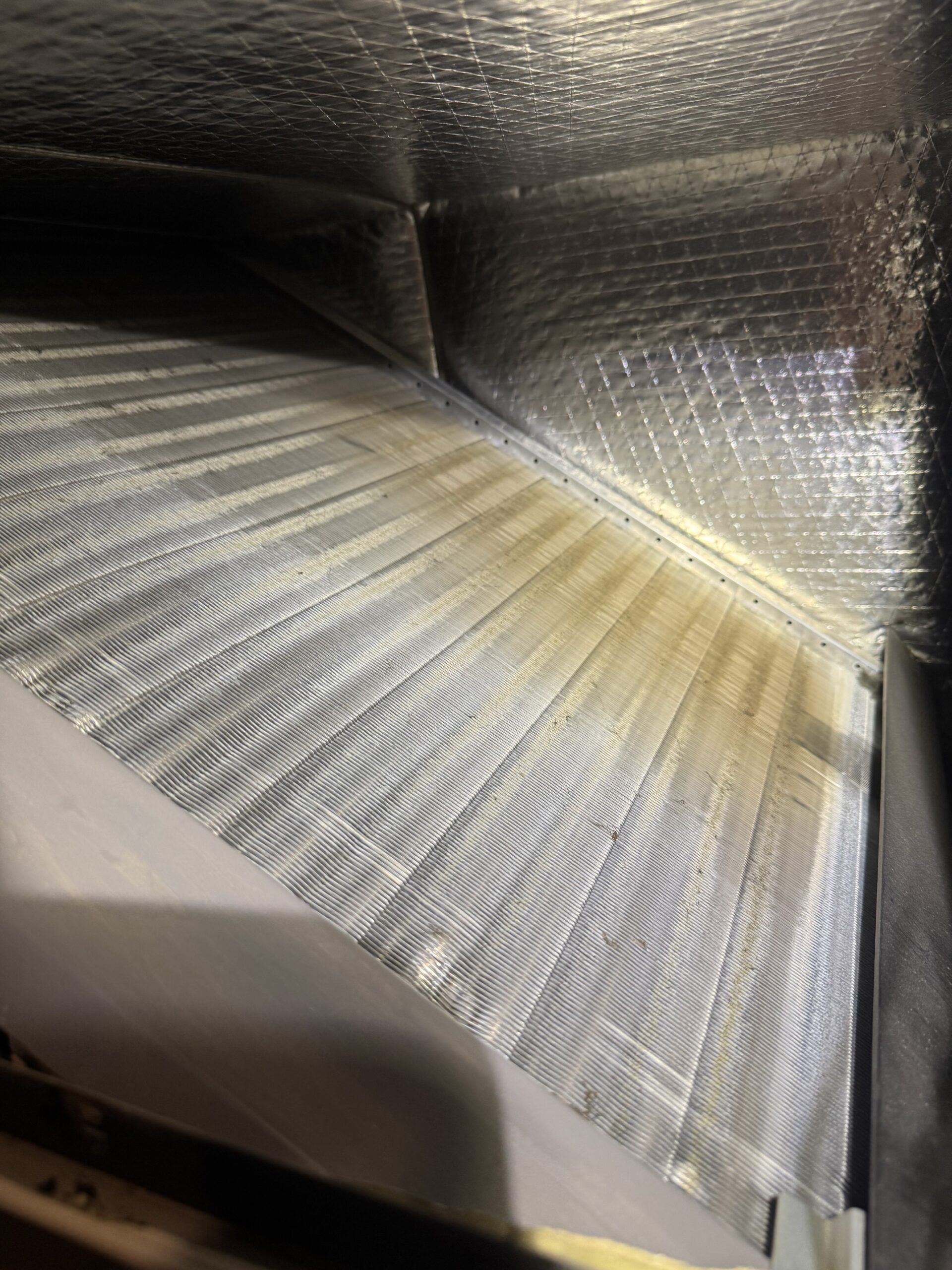 Indoor air handler and evaporator coil