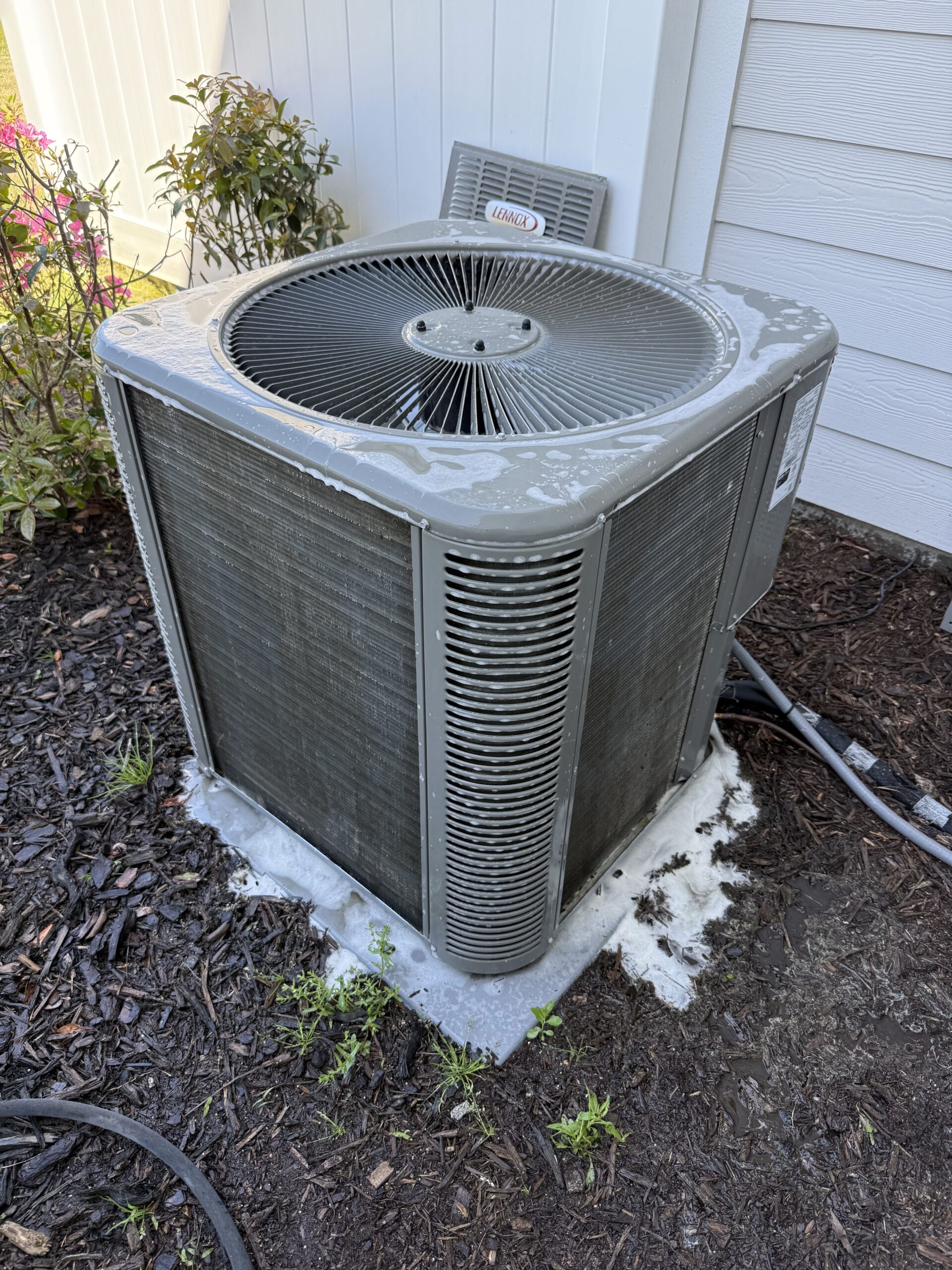 Indoor air handler and evaporator coil