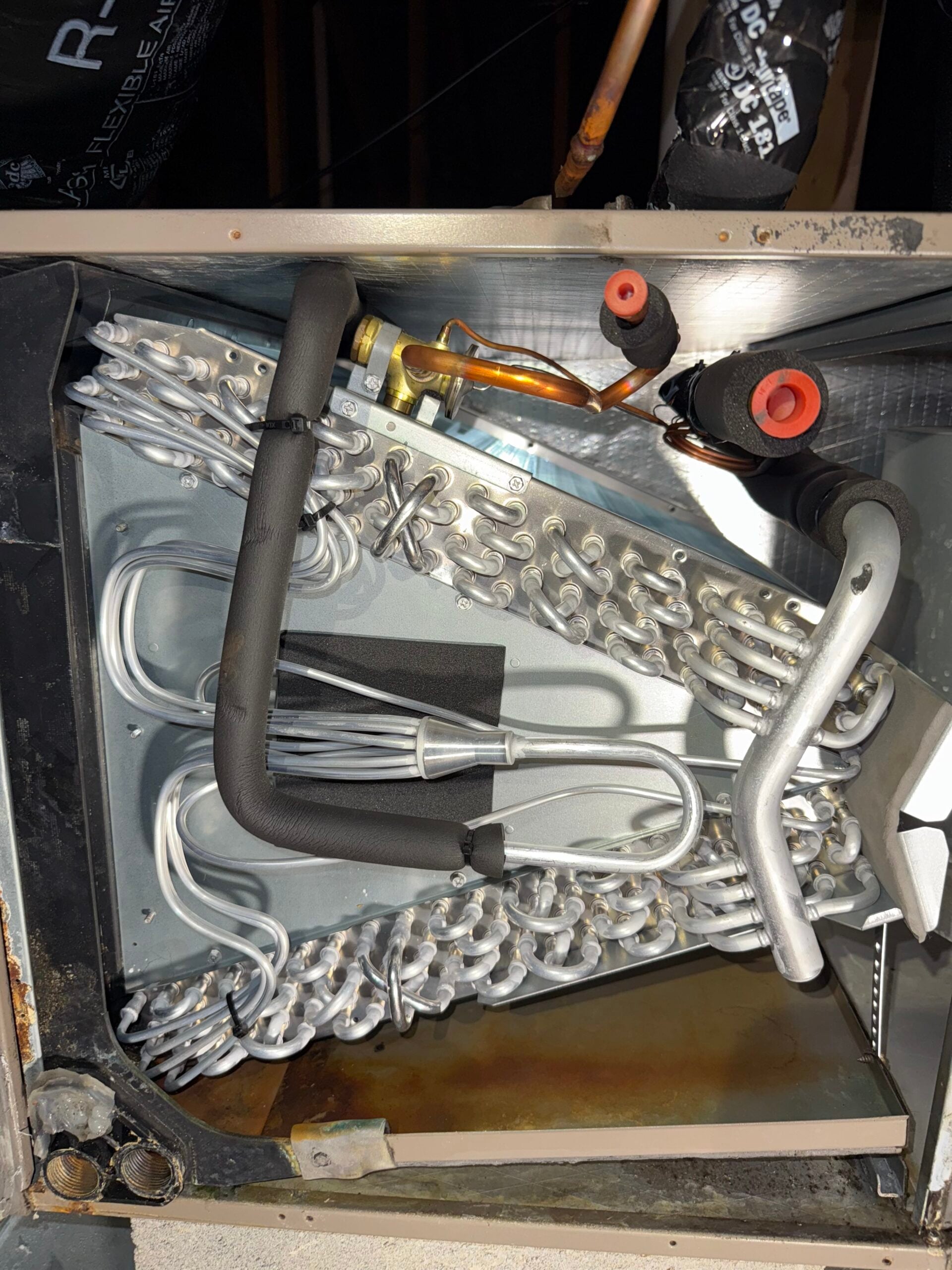 A brand-new system going in